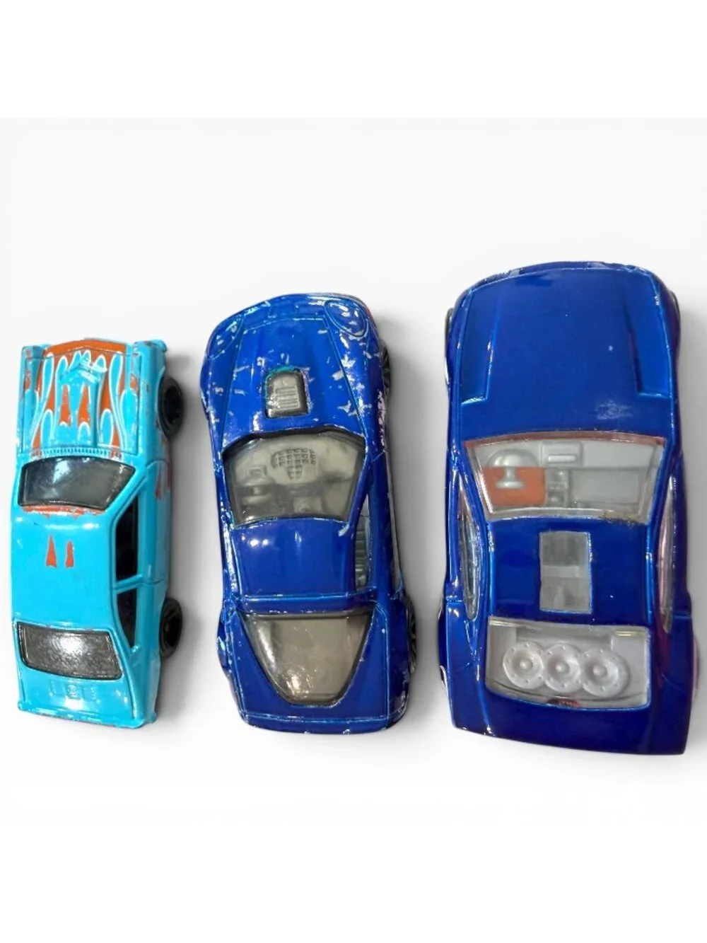 Hot Wheels Lot of 8 – Ford Mustang, Custom ’64 Galaxie, Corvette, Sports Cars